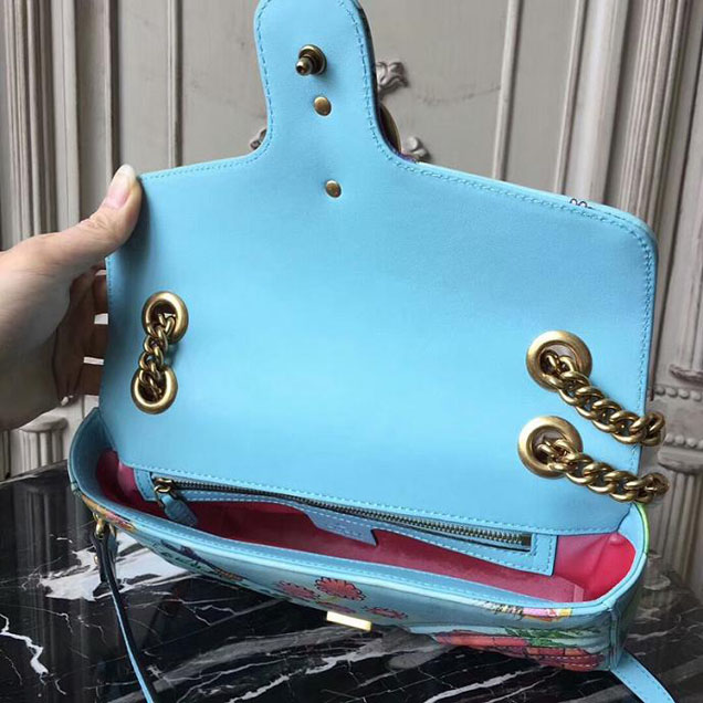 Gucci Unskilled Worker GG Marmont Shoulder Bag 26cm 443497
