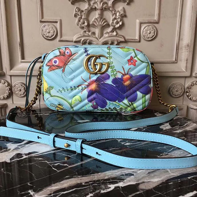 Gucci Unskilled Worker GG Marmont Shoulder Bag 447632