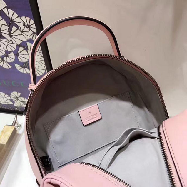 Gucci GG Marmont Quilted Leather Backpack 476671 Pink