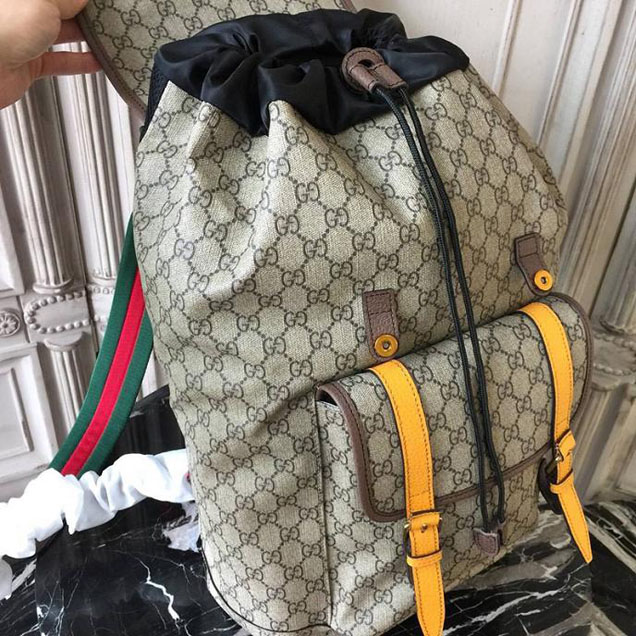 Gucci Soft GG Supreme Backpack 473869