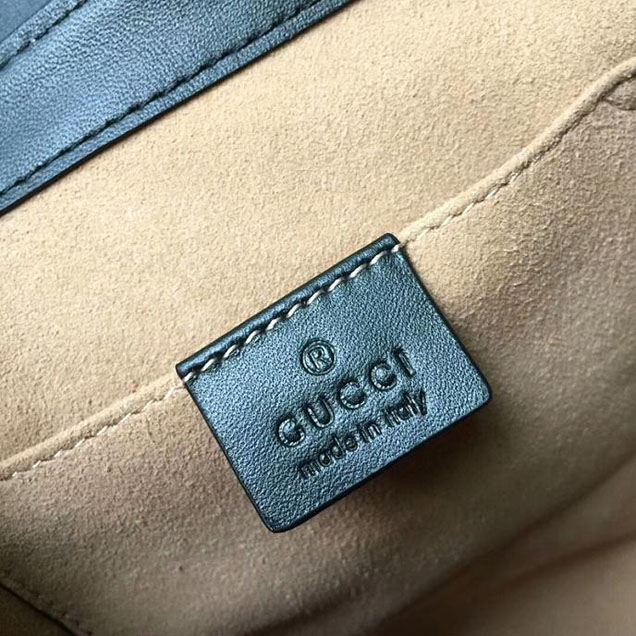 Gucci Padlock GG Supreme Backpack 498194 Black