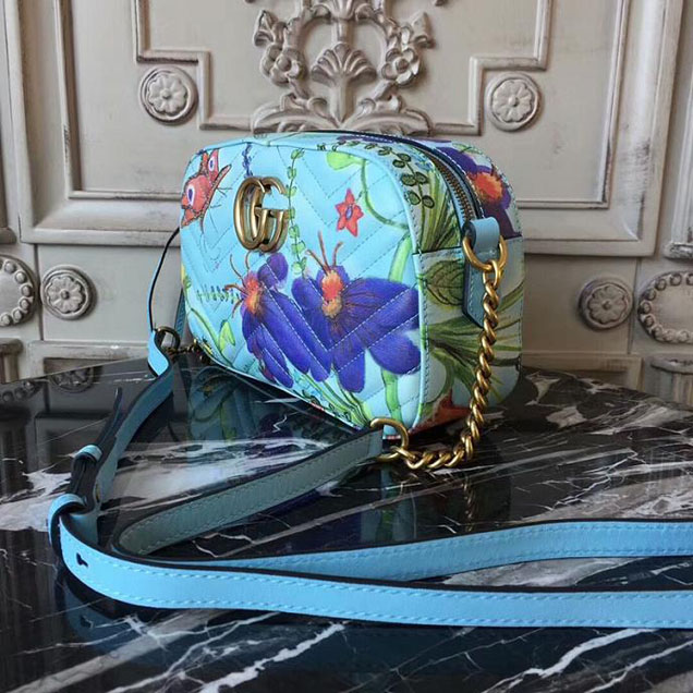 Gucci Unskilled Worker GG Marmont Shoulder Bag 447632