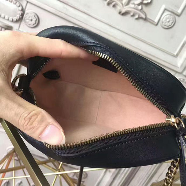Gucci GG Marmont Matelasse Mini Bag 448065 Black