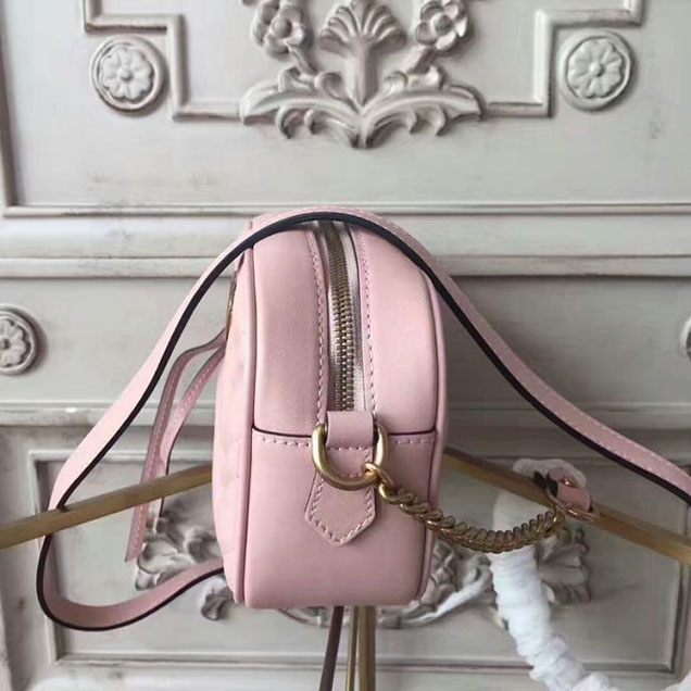 Gucci GG Marmont Matelasse Mini Bag 448065 Nude