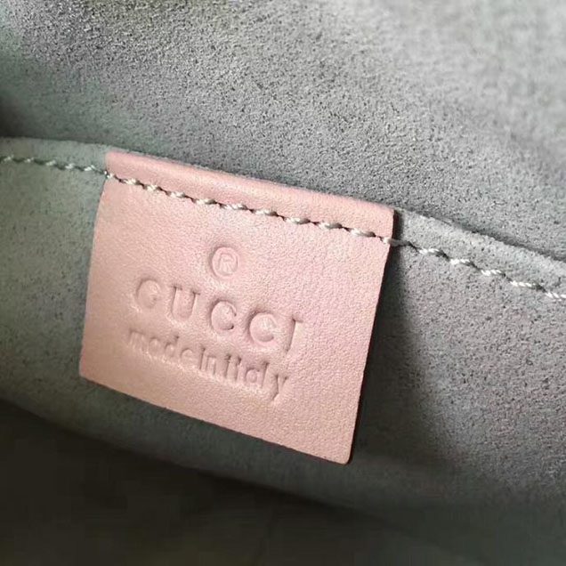 Gucci GG Marmont Matelasse Mini Bag 448065 Nude