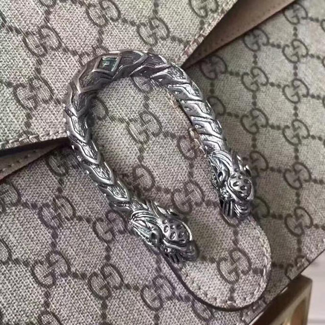 Gucci Dionysus Medium GG Shoulder Bag 403348 30cm Beige