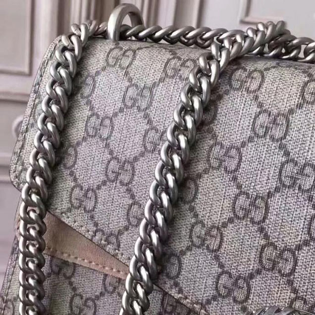 Gucci Dionysus Medium GG Shoulder Bag 403348 30cm Beige