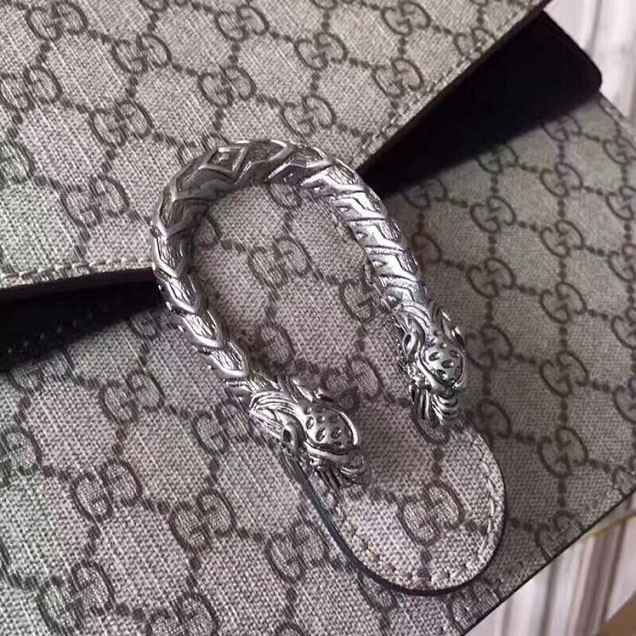 Gucci Dionysus Medium GG Shoulder Bag 403348 30cm Black