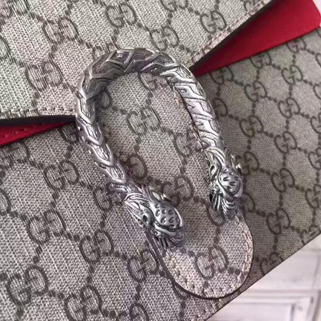 Gucci Dionysus Medium GG Shoulder Bag 403348 30cm Red