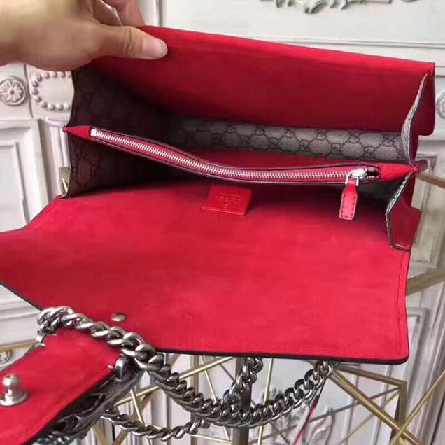 Gucci Dionysus Medium GG Shoulder Bag 403348 30cm Red