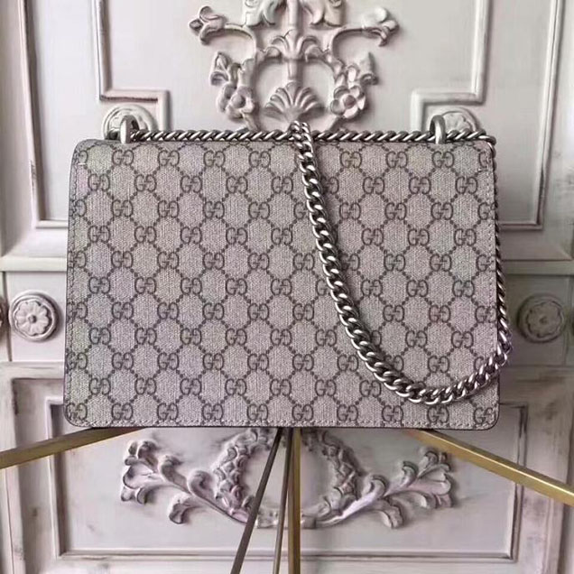 Gucci Dionysus Small GG Shoulder Bag 400249 28cm Beige