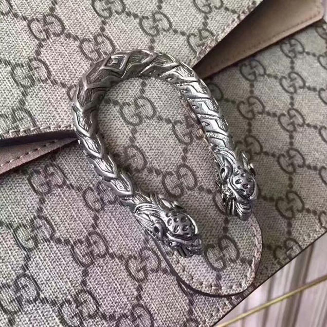 Gucci Dionysus Small GG Shoulder Bag 400249 28cm Beige