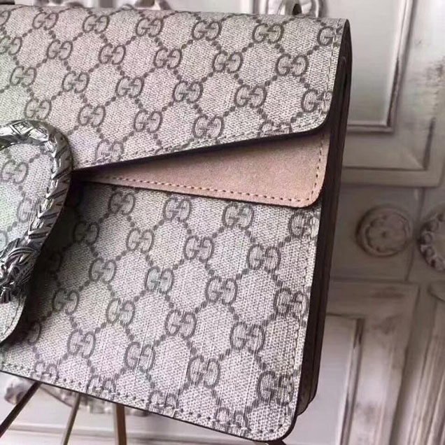 Gucci Dionysus Small GG Shoulder Bag 400249 28cm Beige