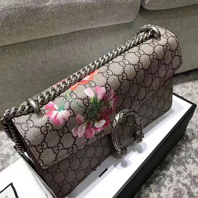Gucci Dionysus Small GG Blooms Shoulder Bag 400249 28cm Blooms Print
