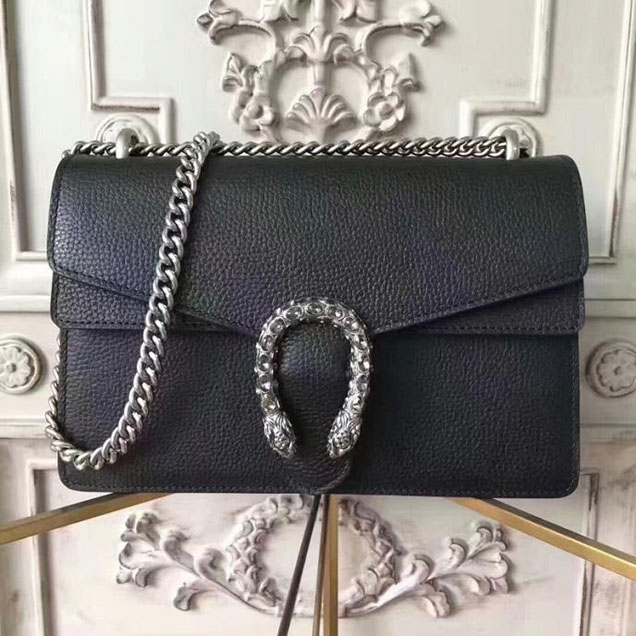 Gucci Dionysus Small Shoulder Bag 400249 28cm Black