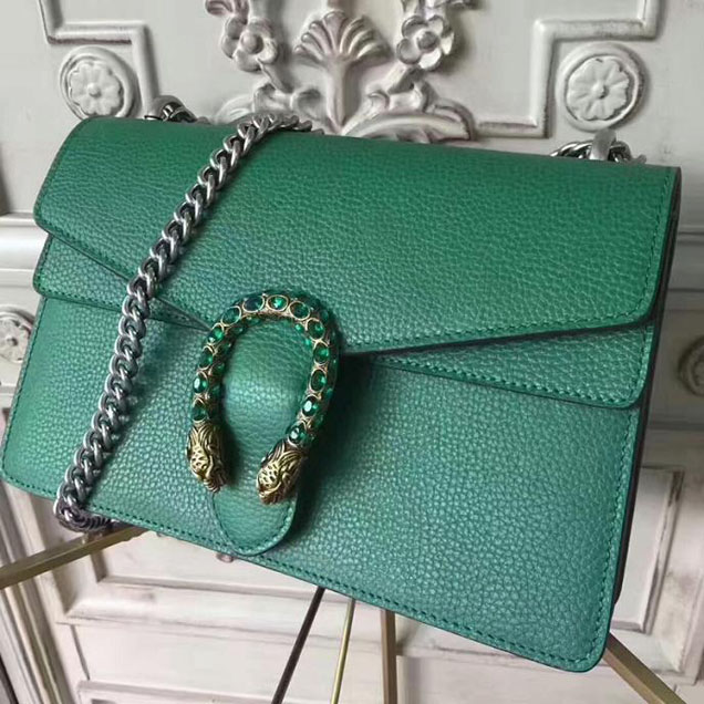 Gucci Dionysus Small Shoulder Bag 400249 28cm Green