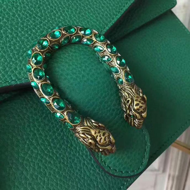 Gucci Dionysus Small Shoulder Bag 400249 28cm Green