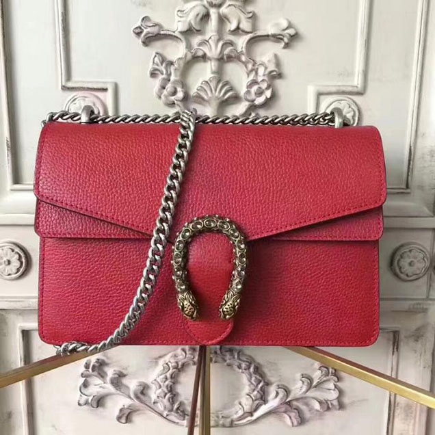 Gucci Dionysus Small Shoulder Bag 400249 28cm Red