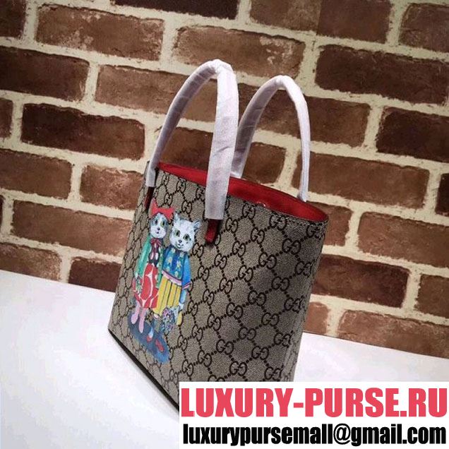 Gucci Children's GG Kitten Friends Tote 410812 (MF-8010520 )