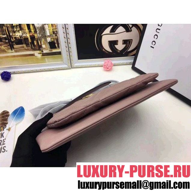 Gucci GG Marmont Double Mini Chain Bag 453878 Nude (MH-8010535 )