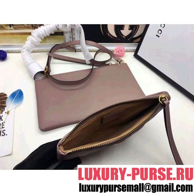Gucci GG Marmont Double Mini Chain Bag 453878 Nude (MH-8010535 )