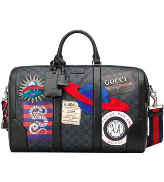 GUCCI 474131 Soft GG Supreme Carry-On Duffle Bag