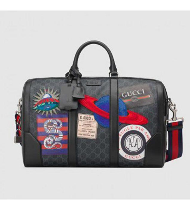 GUCCI 474131 Soft GG Supreme Carry-On Duffle Bag