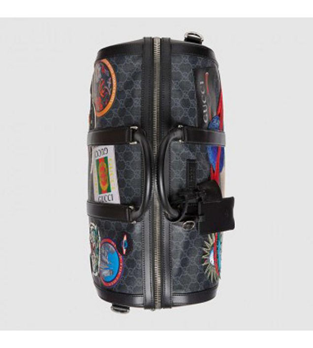 GUCCI 474131 Soft GG Supreme Carry-On Duffle Bag