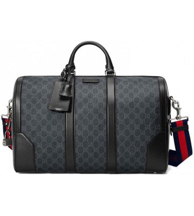 GUCCI 474131 Soft GG Supreme Carry-On Duffle Bag