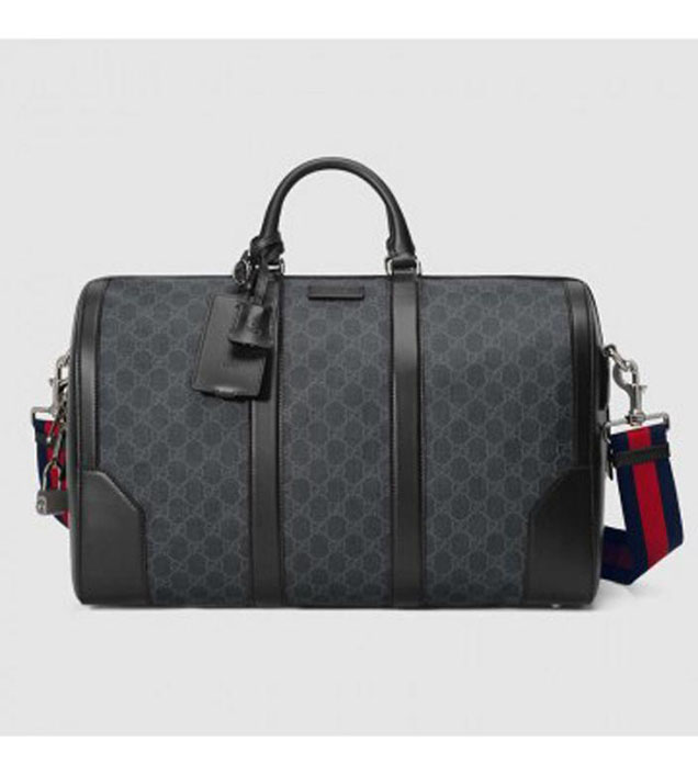 GUCCI 474131 Soft GG Supreme Carry-On Duffle Bag