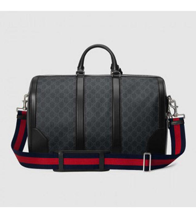 GUCCI 474131 Soft GG Supreme Carry-On Duffle Bag