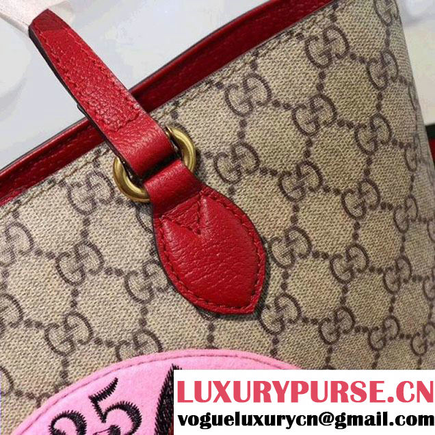 Gucci GG Supreme Bosco Tote Bag 473887 Pink 2018 (MH-8012507 )