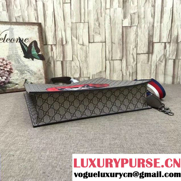 Gucci GG Supreme Cat Print Tote Bag 490950 2018 (LY-8012506 )