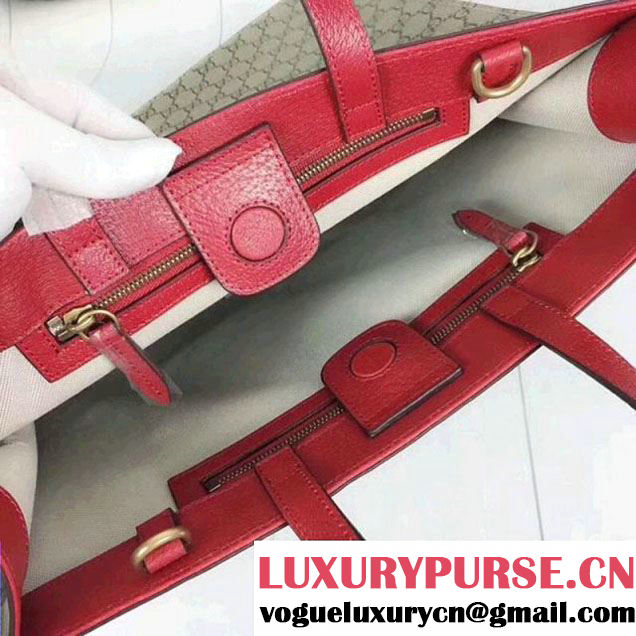 Gucci GG Supreme Bosco Tote Bag 490950 Pink 2018 (MH-8012504 )