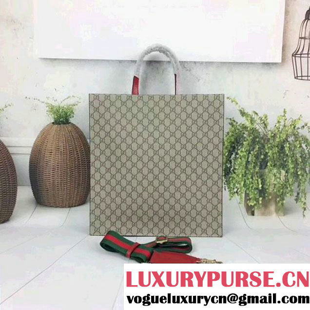 Gucci GG Supreme Bosco Tote Bag 490950 Pink 2018 (MH-8012504 )