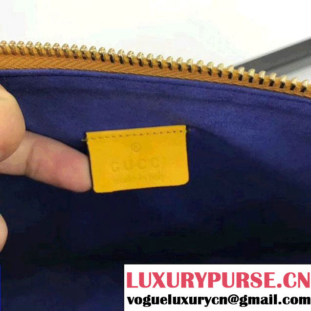 Gucci GG Supreme Pouch Bag With Bosco Patch 506280 Green 2018 (MH-8012510 )