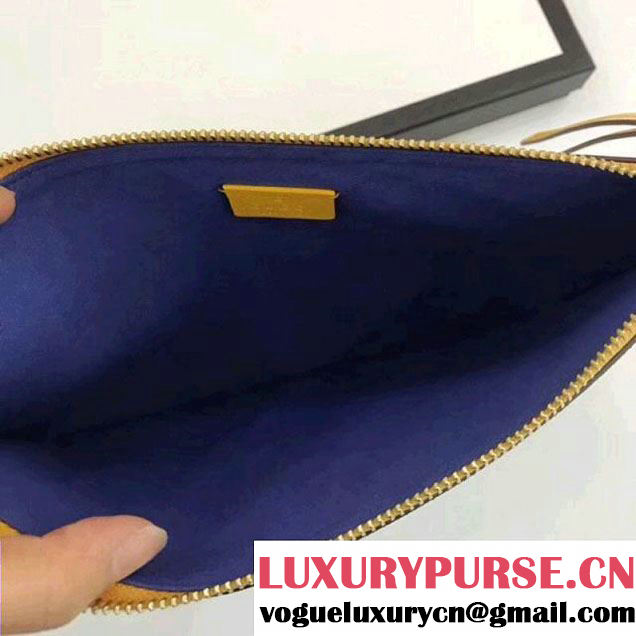 Gucci GG Supreme Pouch Bag With Bosco Patch 506280 Green 2018 (MH-8012510 )