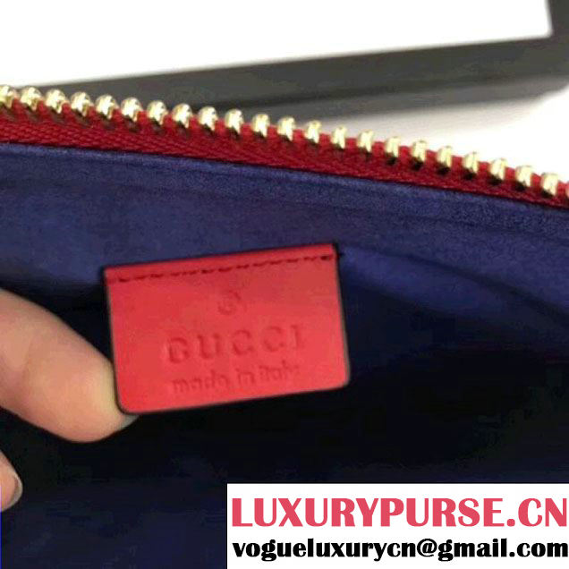 Gucci GG Supreme Pouch Bag With Bosco Patch 506280 Pink 2018 (MH-8012509 )