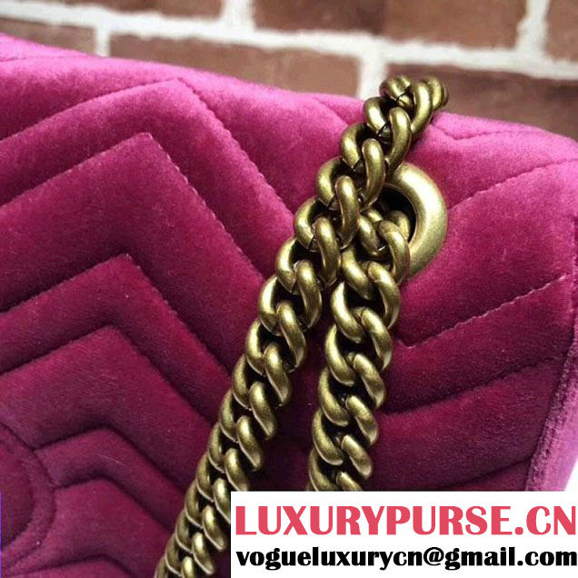 Gucci GG Marmont Embroidered Medium Bag 443496 2018 (MH-8012524 )