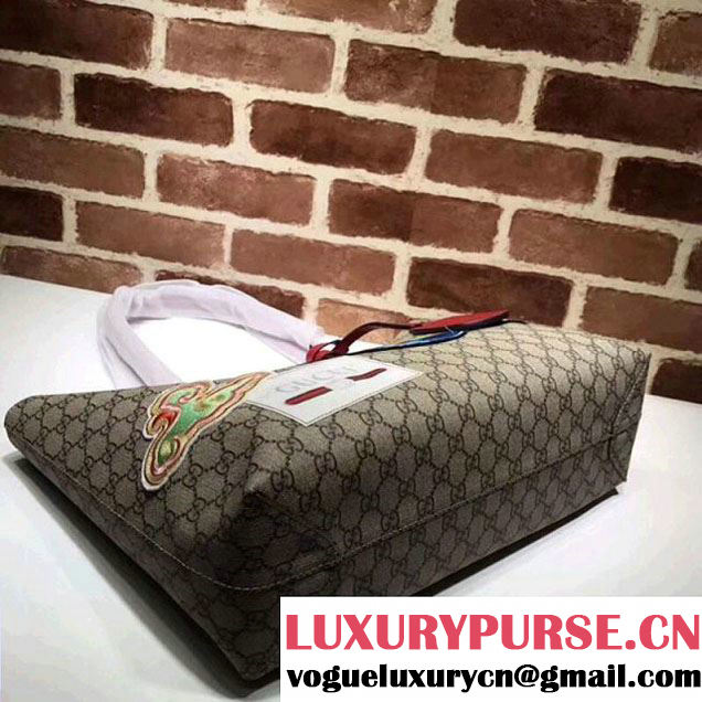 Gucci GG Supreme Planet Embroidery Tote Bag 412096 2018c (MH-8012525 )