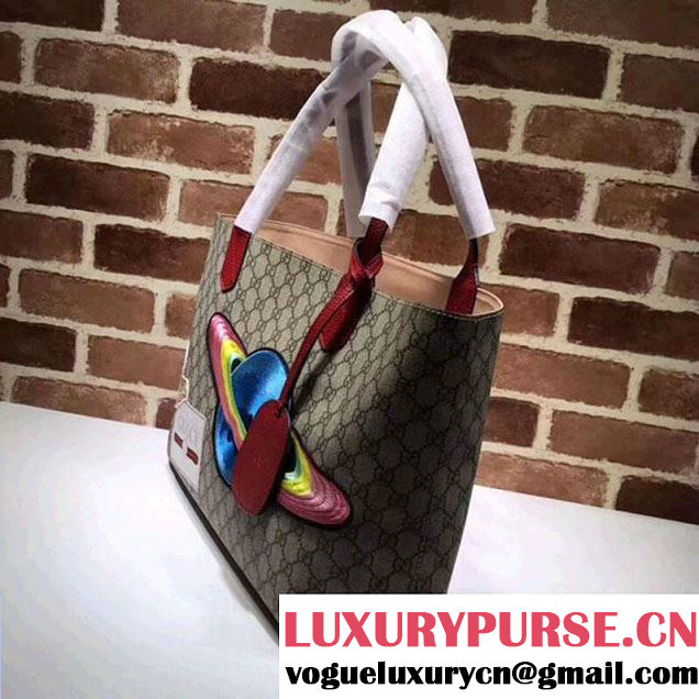 Gucci GG Supreme Planet Embroidery Tote Bag 412096 2018c (MH-8012525 )