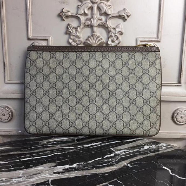 Gucci Ophidia GG Supreme pouch 517551 Dark Coffee