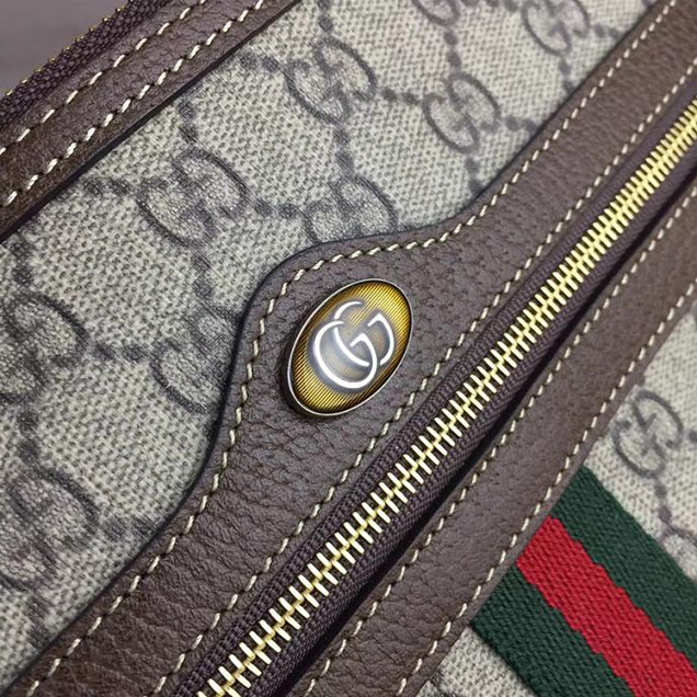 Gucci Ophidia GG Supreme pouch 517551 Dark Coffee