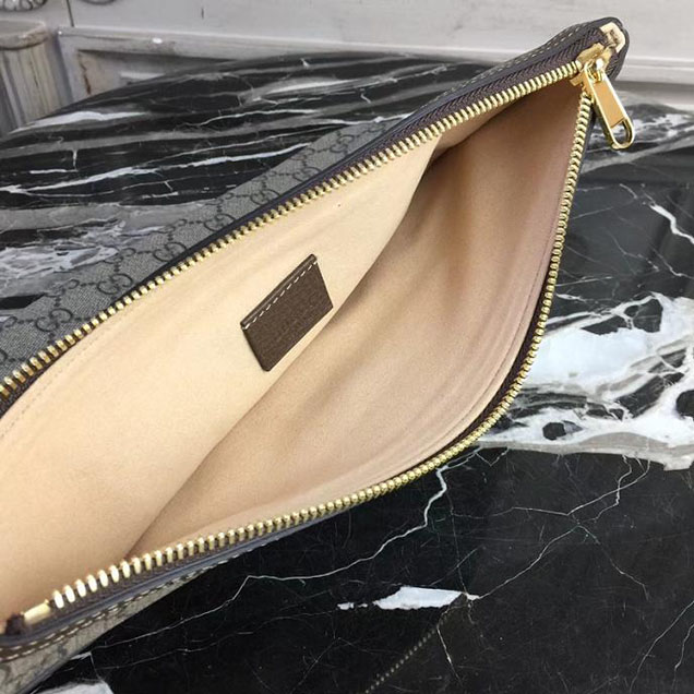 Gucci Ophidia GG Supreme pouch 517551 Dark Coffee