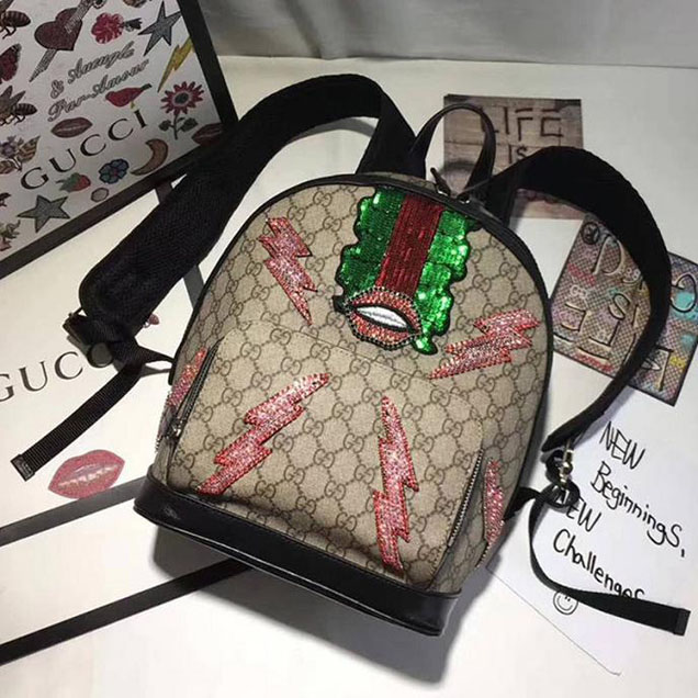 Gucci Beaded Sky GG Supreme Backpack 430151K05AN8644