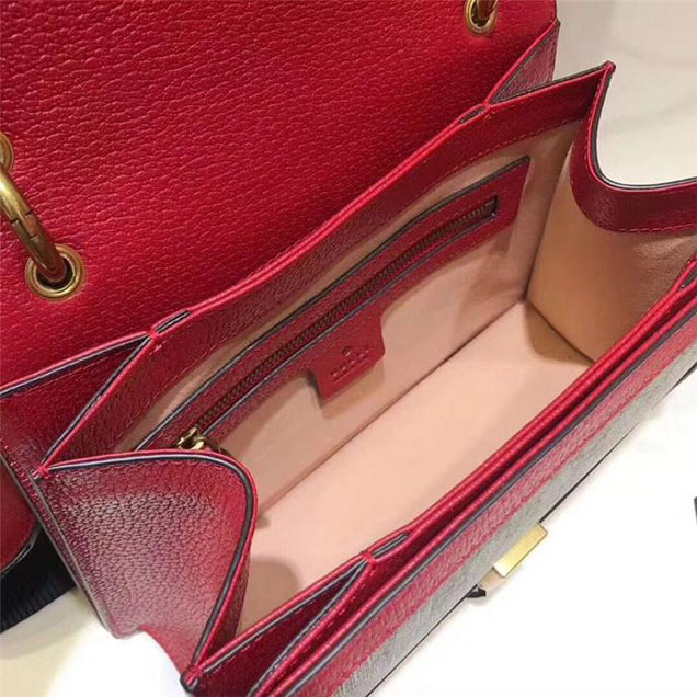 Gucci Queen Margaret GG Small Top Handle Bag 476541 Red 2018