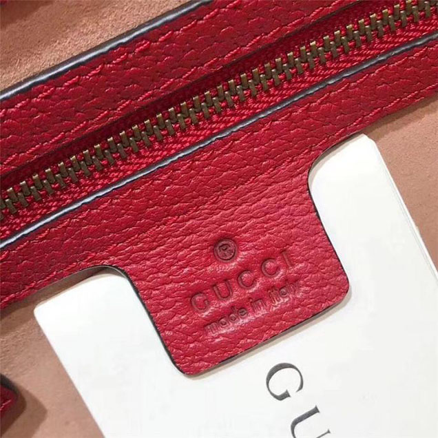 Gucci Queen Margaret GG Small Top Handle Bag 476541 Red 2018