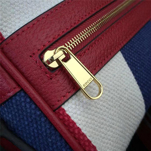 Gucci Sylvie Baiadera Linen Canvas Ophidia Mini Bag 517350 2018