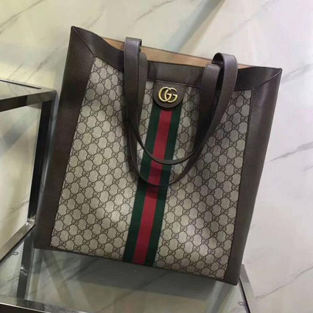 Gucci Ophidia Soft GG Supreme Large Tote 519335