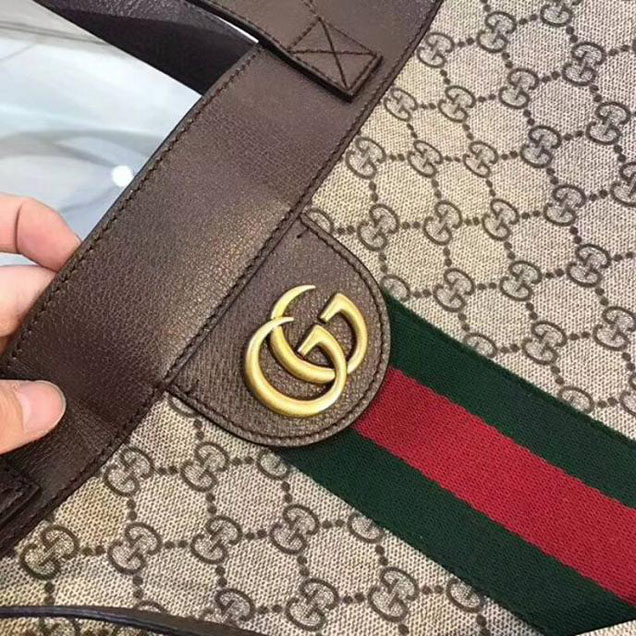 Gucci Ophidia Soft GG Supreme Large Tote 519335
